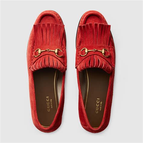 gucci loafers ebay womens|Gucci fringe loafer.